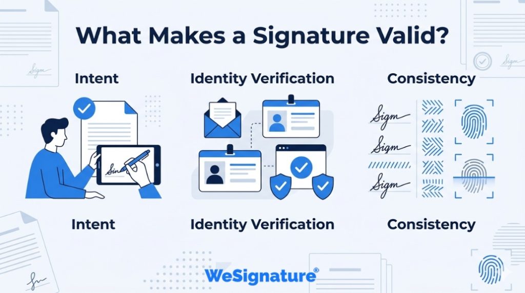 What makes a signature valid?