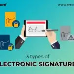 Types of electronic signatures