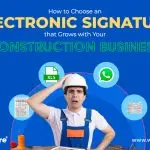 Electronic Signatures For Construction