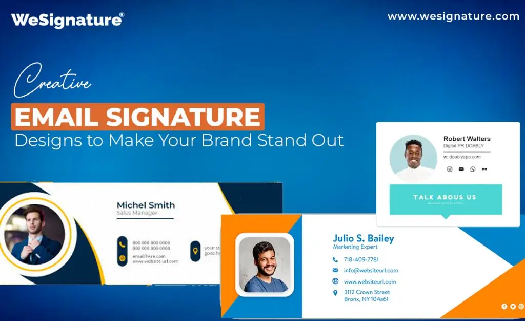 Email Signature Styles